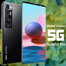 Smartphone Note 10 Pro, version globale, android, 6 go, 6.1 go, 128 ", 4G, 5G, téléphone portable d'origine, débloqué 
