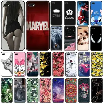 

Phone Capa Silicone case For Huawei Honor 7A Case pro 5.45 5.7 inch Soft Tpu 7A 7 A DUA L22 Russian version Back Cover bag