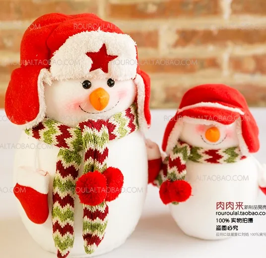 Christmas Decoration Christmas Party Decoration Ornaments Snowman Old