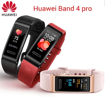 

For Huawei Band 4 pro Smart Band Heart Rate watch Proactive Health Monitoring Standalone GPS SpO2 Blood Oxygen NFC Support