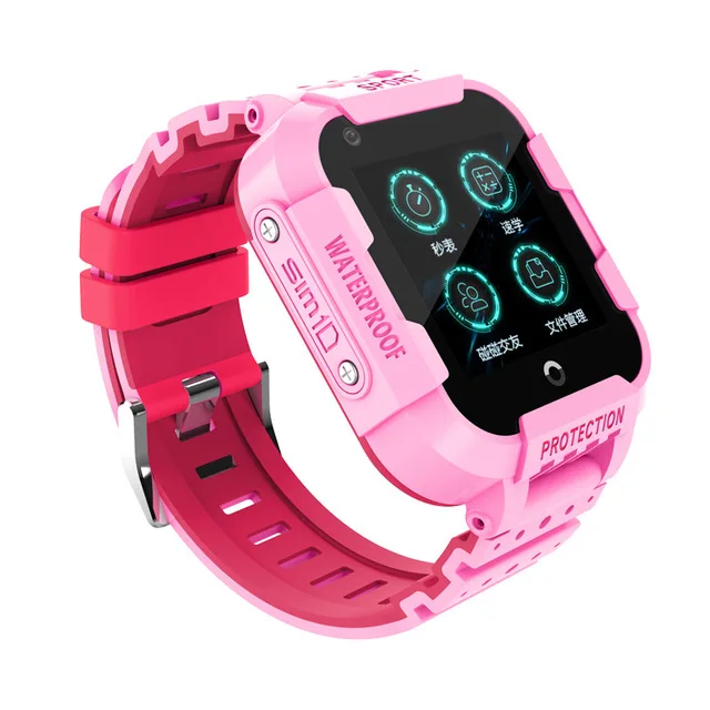 

Timethinker Kids Smart Watch 4G+ 2GB+LBS+GPS+WIFI Tracker Smartwatch Camera Touch Screen SOS SIM Phone Call Waterproof Child