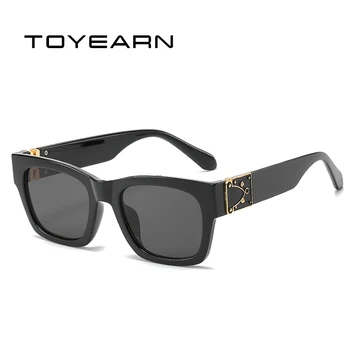 

Fashion Luxury Brand Designer Square Sunglasses Men Classic Vintage Metal Frame Mirror Lens Gradient Sun Glasses For Male UV400