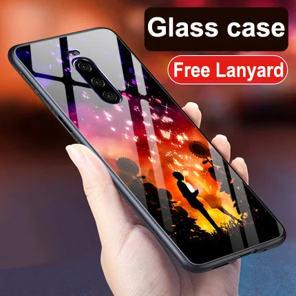 Для sony Xperia 1 чехол J8110 J8170 J9110 задняя крышка звездная звезда закаленное стекло Жесткий чехол для телефона sony 1 Xperia1 стеклянная оболочка - Цвет: A16