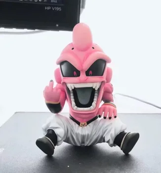 

Dragon Ball Z GK Kids Buu Middle finger PVC Action Figure Collection Model Toys 12cm