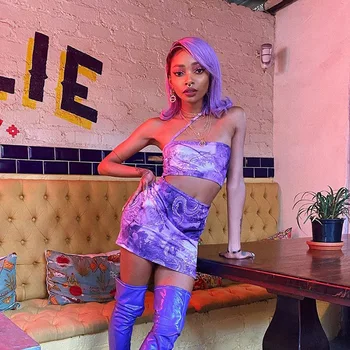 

Sexy Female Women’ s Off shoulder Strapless Front Hole cutout Bandage Bodycon Elastic Short Mini Pencil Dress Evening Party Club