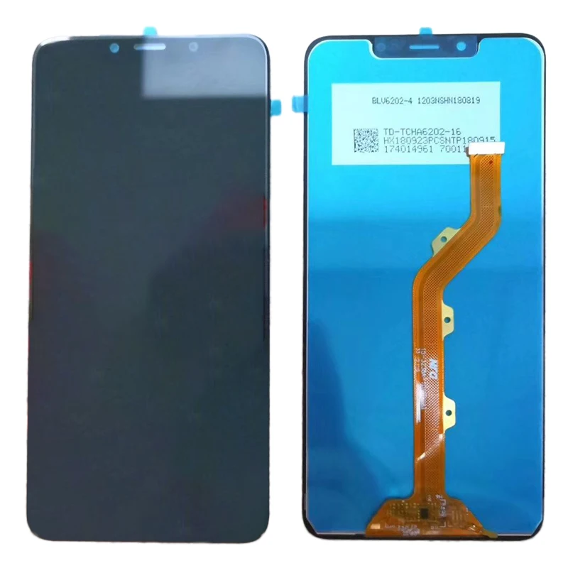 ЖК дисплей и сенсорная панель для Infinix 7 X624 стекло с цифровым преобразователем в