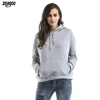 

Women Casual Raglan Sleeve Letter Large Size Pullover Spring,Autumn Hoodie Solid Long Hooded Loose Top