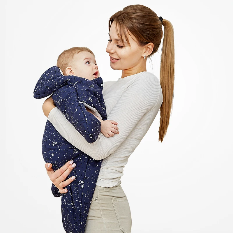 

Cotton Four Seasons Cartoon Starfish Baby Sleeping Bag Embraced by Neonatal Baby Cotton Sleeping Bag 80x73cm