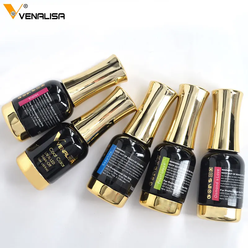 Гель лак для ногтей Venalisa #60751 высокого качества 120 цветов 12 мл|gel varnish|led nail gelcanni gel |