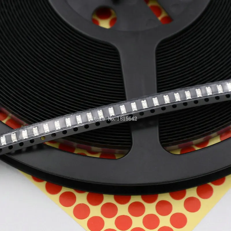 100 шт./лот 1206 SMD белый красный синий зеленый желтый 20 шт. каждый супер яркий