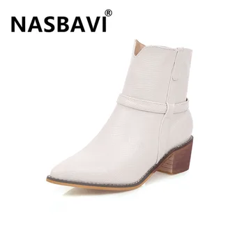 

new sexy pointed toe ankle boots serpentine slip-on matching black yellow high heel motorcycle boots fashion women's shoes