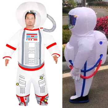 

Cospaly Space Astronaut Inflatable Suit Fan Operated Dust-Proof Protection Clothing Safety Reusable