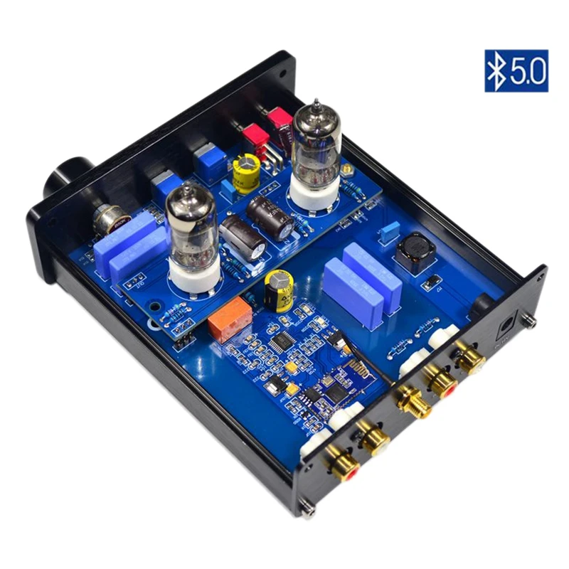 6J1 вакуумный ламповый предусилитель Tone Preamp Bluetooth 5,0 аудио усилитель
