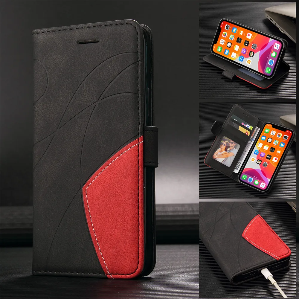 Leather Flip Cover Samsung Case