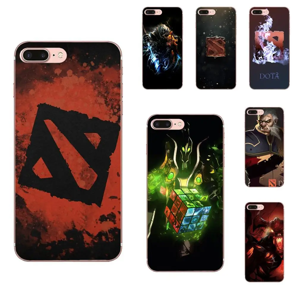 Soft Phone Coque Shadow Fiend Dota 2 Logo For Xiaomi Redmi mi10 lite Pro Note 9 PRO Max 9s Mi9 K30 K20 5G | Мобильные телефоны и