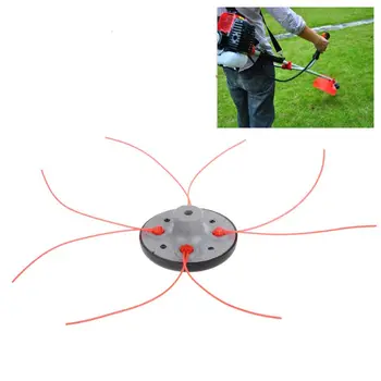 

2019 Universal 4 Line Bump Trimmer Head Speed Feed String Trimmer Head Gasoline Mower Brush Cutter Trimmer Tools