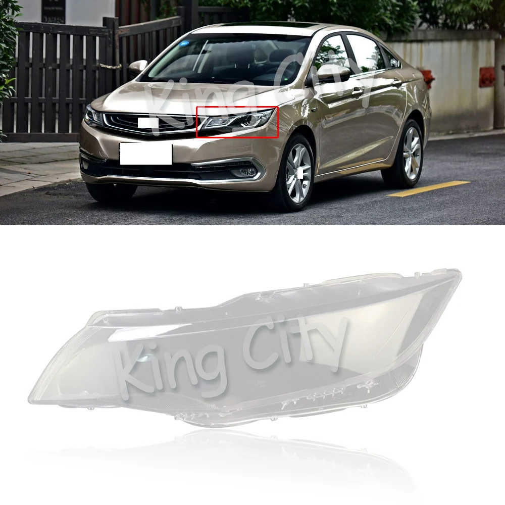 Capqx для Geely Emgrand GL 16-18 передняя фара Яркий капот водонепроницаемый абажур крышка лампы Крышка отделка оболочки