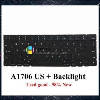 

Original Used A1706 Keyboard US with backlight For Macbook Pro Retina 13" A1706 US Laptop keyboard USA 2016 2017 Year