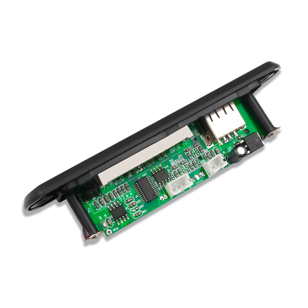 Kebidu 5 в 12 В DC TF FM радио аудио mp3 плеер AUX 3 мм MP3 модуль декодер плата USB источник