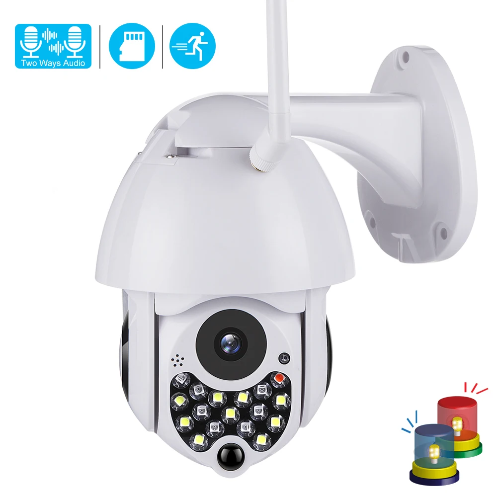 USAFEQLO 1080P Wifi PTZ камера 4X цифровой зум Камера автоматическое отслеживание наружная