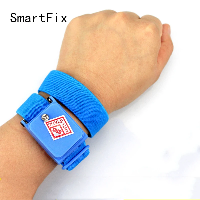 

Anti Static Bracelet Adjustable Electrostatic Cordless Wireless Adjustable ESD Discharge Cable Wrist Band Strap Hand Wristband