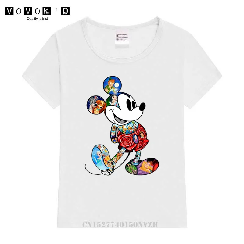 Boy Girl 2020 Funny mickeyller Harajuku T Shirt Kid Summer Animal Graphic Tee Shirt Children Funny Tops Kawaii Streetwear