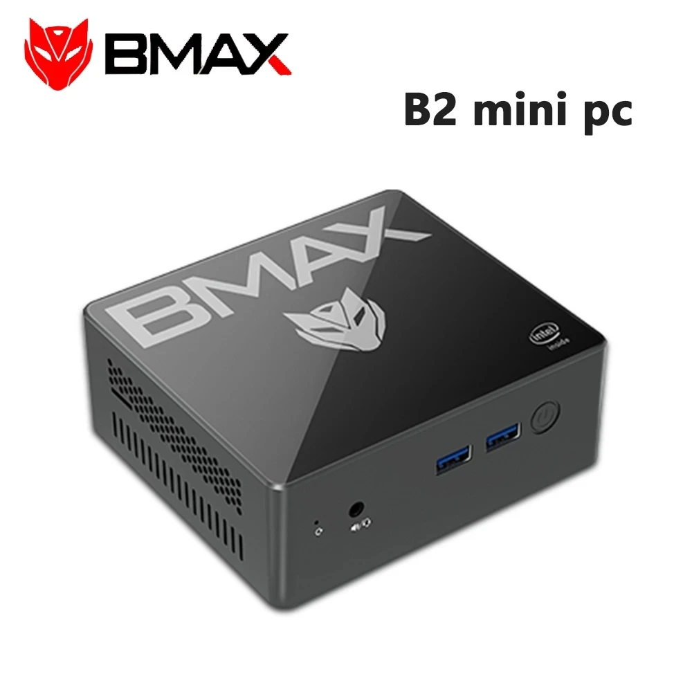 Мини-ПК BMAX B2 Windows 10 Intel N3450 8 ГБ LPDDR4 128 Гб SSD 2 4G Φ Wi-Fi BT4.2 настольный мини-ПК 4K