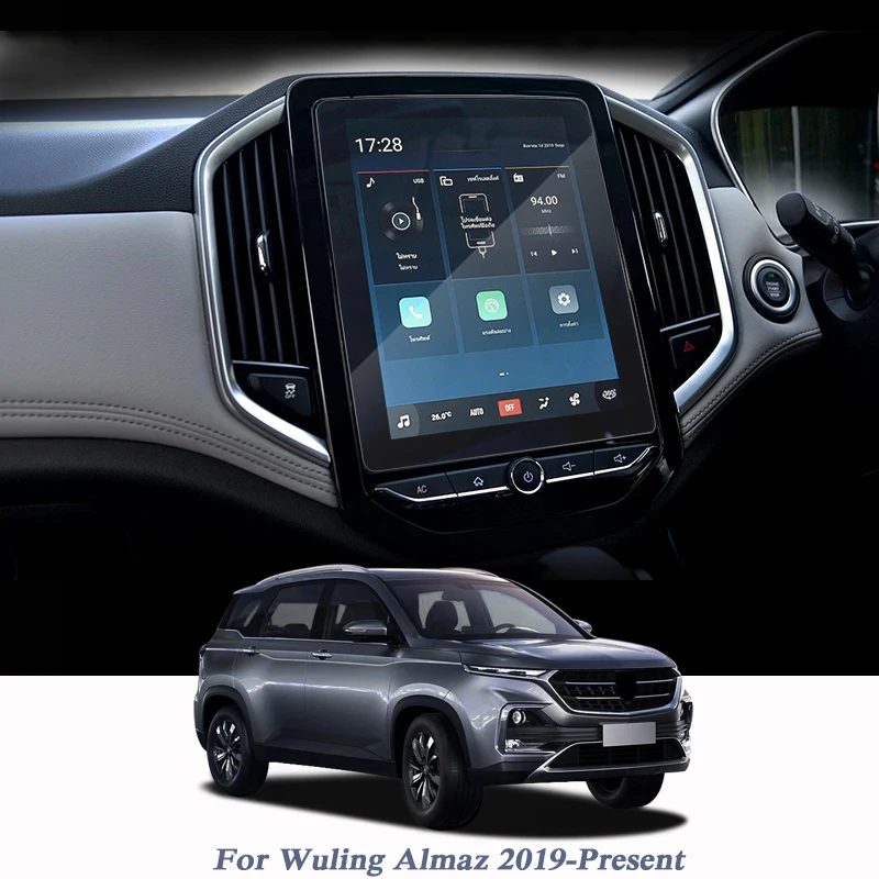 Стеклянная Защитная пленка для экрана GPS навигатора Wuling alмаз 2019 в наличии