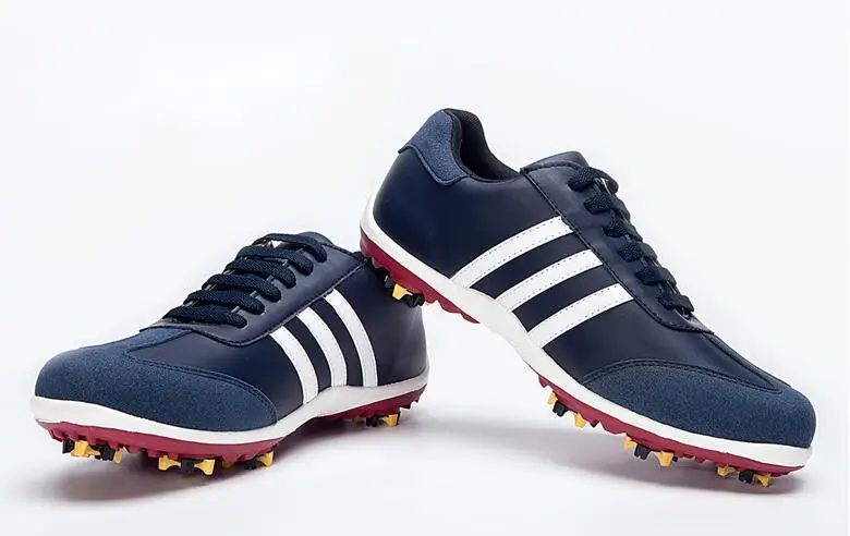 Мужская Профессиональная обувь для гольфа из микрофибры zapatos, шпильки spiker, мужские водонепроницаемые Нескользящие Активные Съемные обувные насадки с шипами для гольфа