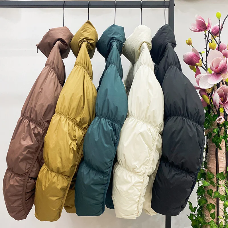 Janveny 90% White Duck Down Jacket Women 2020