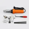 220V 2000W Plastic Integrated Welders 3000Pa Hot Air Gun Welding Torch Gun Heating Core Set High Power With Welding Rod Nozzle 1