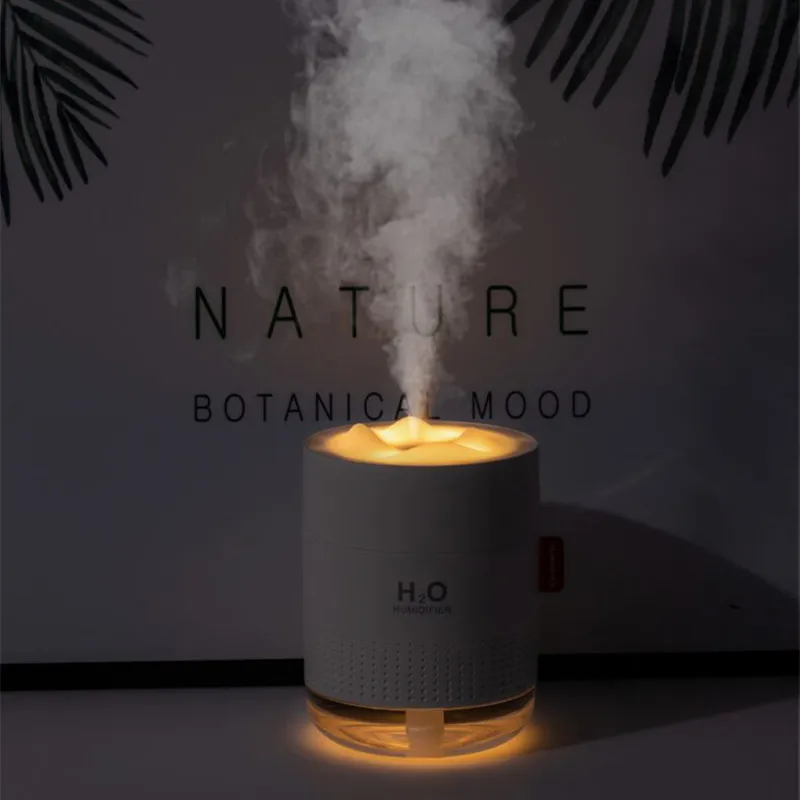 500ML Große Kapazität Ultraschall luftbefeuchter mit Romantische Lampe USB Auto Nebel Maker Aroma Öl Diffusor Aromatherapie Luftbefeuchter