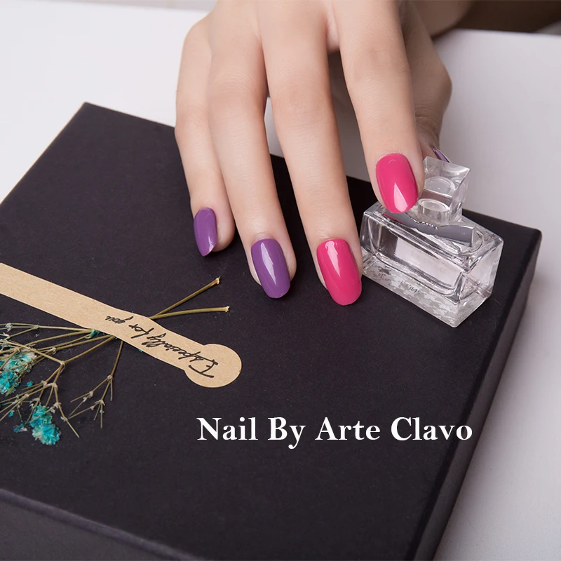 Arte Clavo, 8 мл, Гель-лак, чистый цвет, Полуперманентная основа, топ, нужен УФ светодиодный, лампа, Гель-лак, грунтовка, ногти, Гель-лак для маникюра
