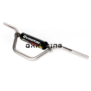 

Universal Steering wheel Alpha Aluminum Handle bar Motorcycle handlebar 7/8" inch 22MM For cheap Pit Bike Dirt Bike