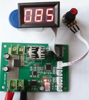 

HY-SX20A DC Brush Motor Governor with Display Pwm Governor 12-24V Short Circuit Protection
