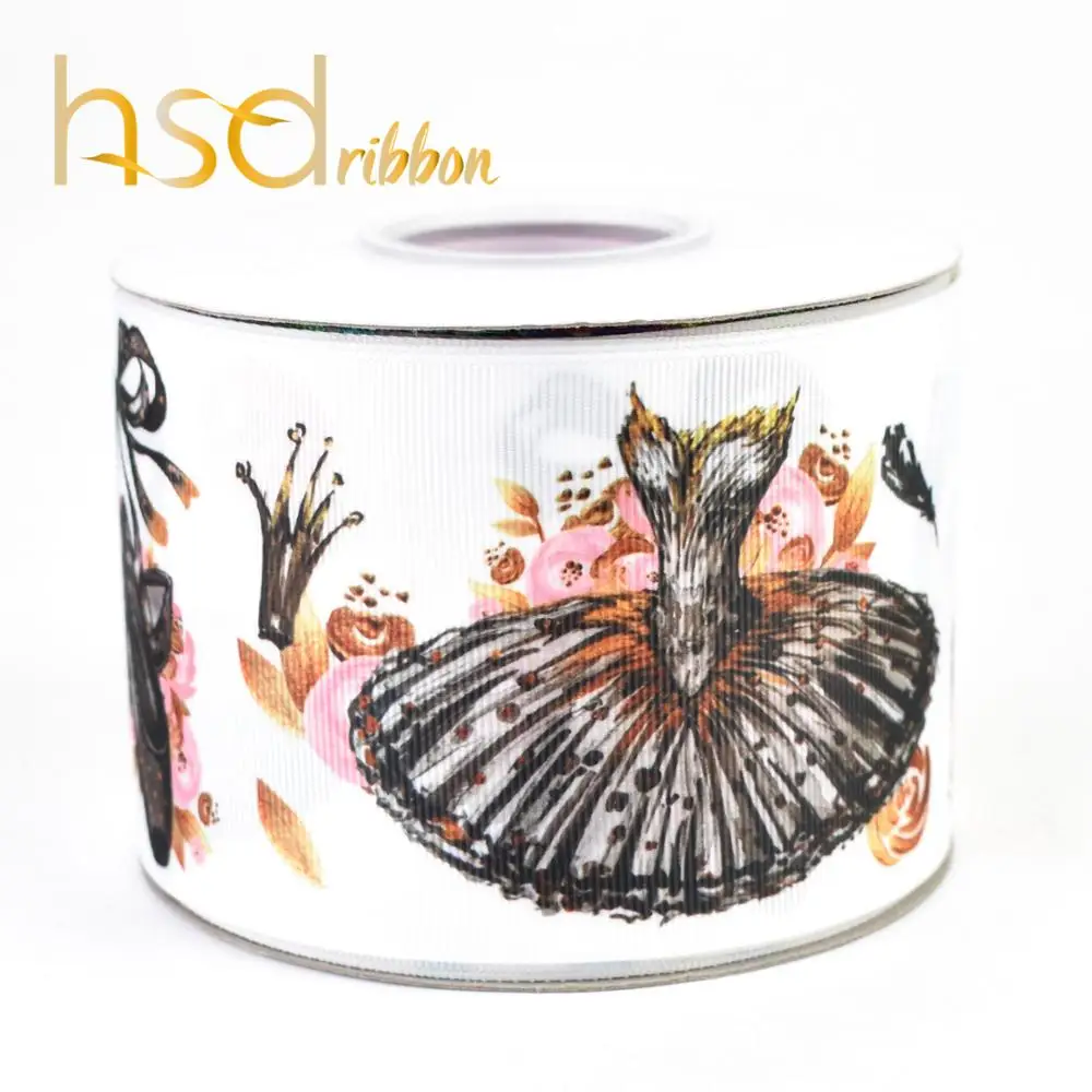 HSDCraft 22 мм 25 мм 38 мм 50 мм 75 мм Спортивная Серия HT на Grosgrain ленты для diy ленты
