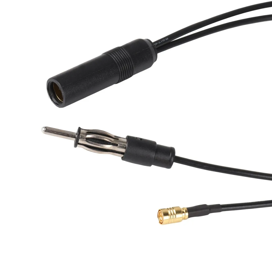 1 шт. SMB Кабель антенна автомобиля DIN антенна конвертер Dab+ FM/AM ведущий сплиттер активный разъем автомобиля радио адаптер аксессуар