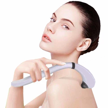 

Electronic Massage Wand Electric Back Massage Hammer Battery Vibration Stick Roller Cervical Body Massage