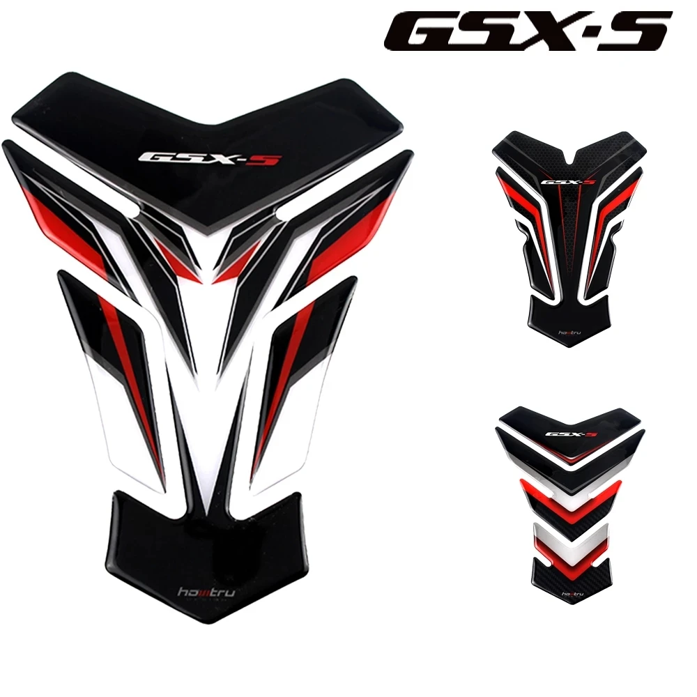 3D Decals For Suzuki GSX-S125 GSX-S600 GSX-S750 GSX-S1000 Motorcycle Stickers Tank Pad Protector