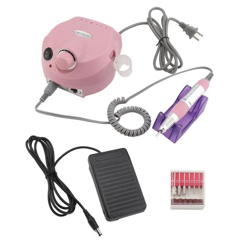 

Small and portable 30000 Rpm 202 Grinding Machine Manicure Unloading comfortable handling Pedicure Nail Beauty Tool