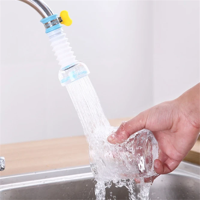 Dhl 100pcs Creative Water Saving Kitchen Faucet Sprayers Adjustable Tap