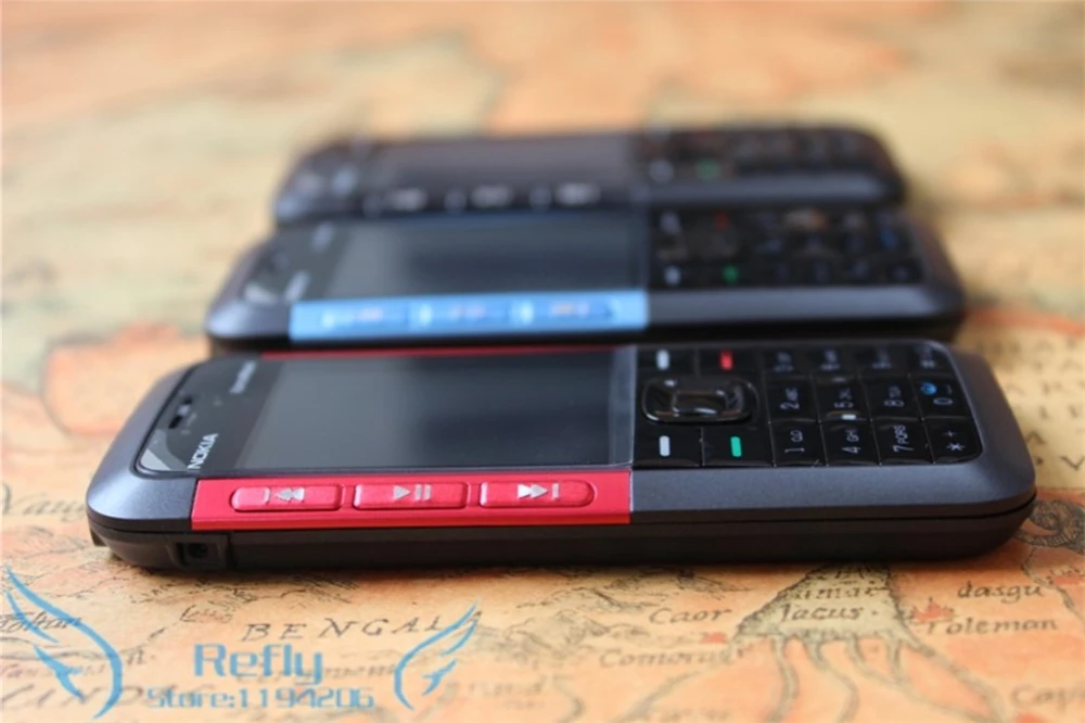 Разблокированный Nokia 5310 XpressMusic Bluetooth Java MP3-плеер Поддержка русской клавиатуры Восстановленный телефон
