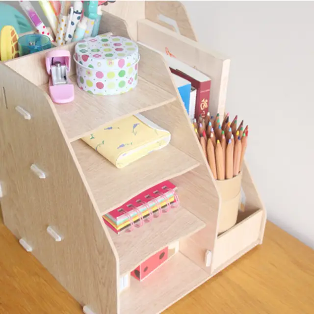 Office Desktop File Storage Box Holder Dorm Stationery Drawer