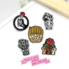 BLM Rist-Alfileres de esmalte personalizados para de Black Lives Matter, broches de solapa, Pin, camisa, bolso, todo el mundo, Lives Matter, insignia regalo de la joyería para amigos ► Foto 2/6