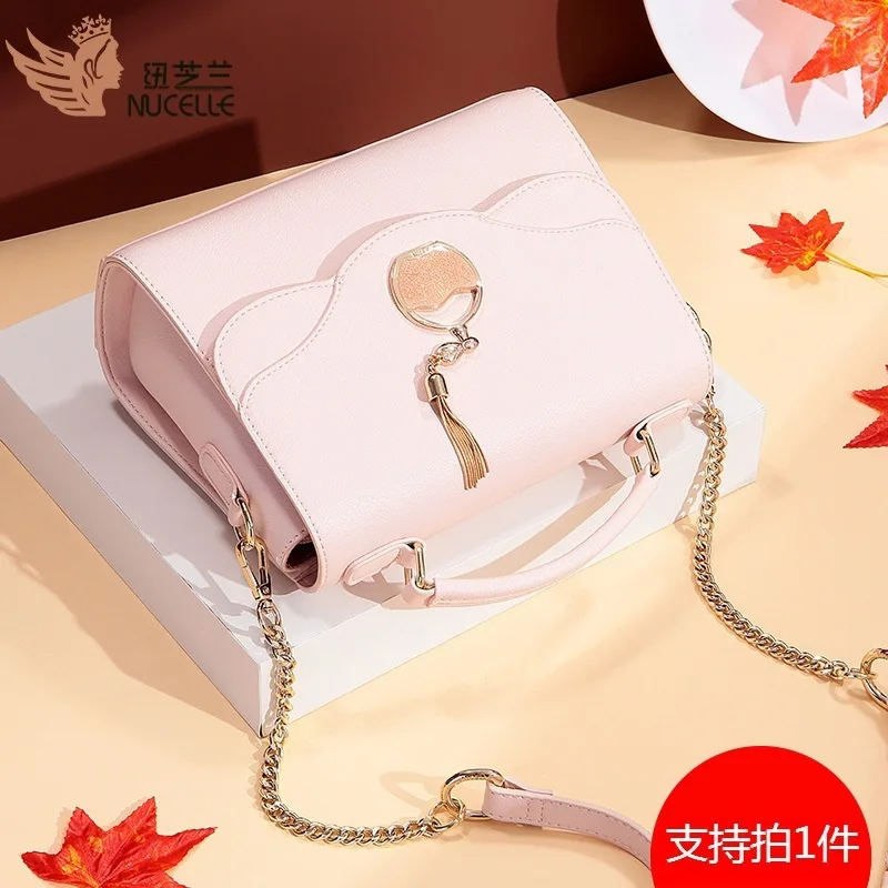 

Bag Female 2019 Chao Portable Joker Oblique Satchel Chain Bag Simple Single Shoulder Bag