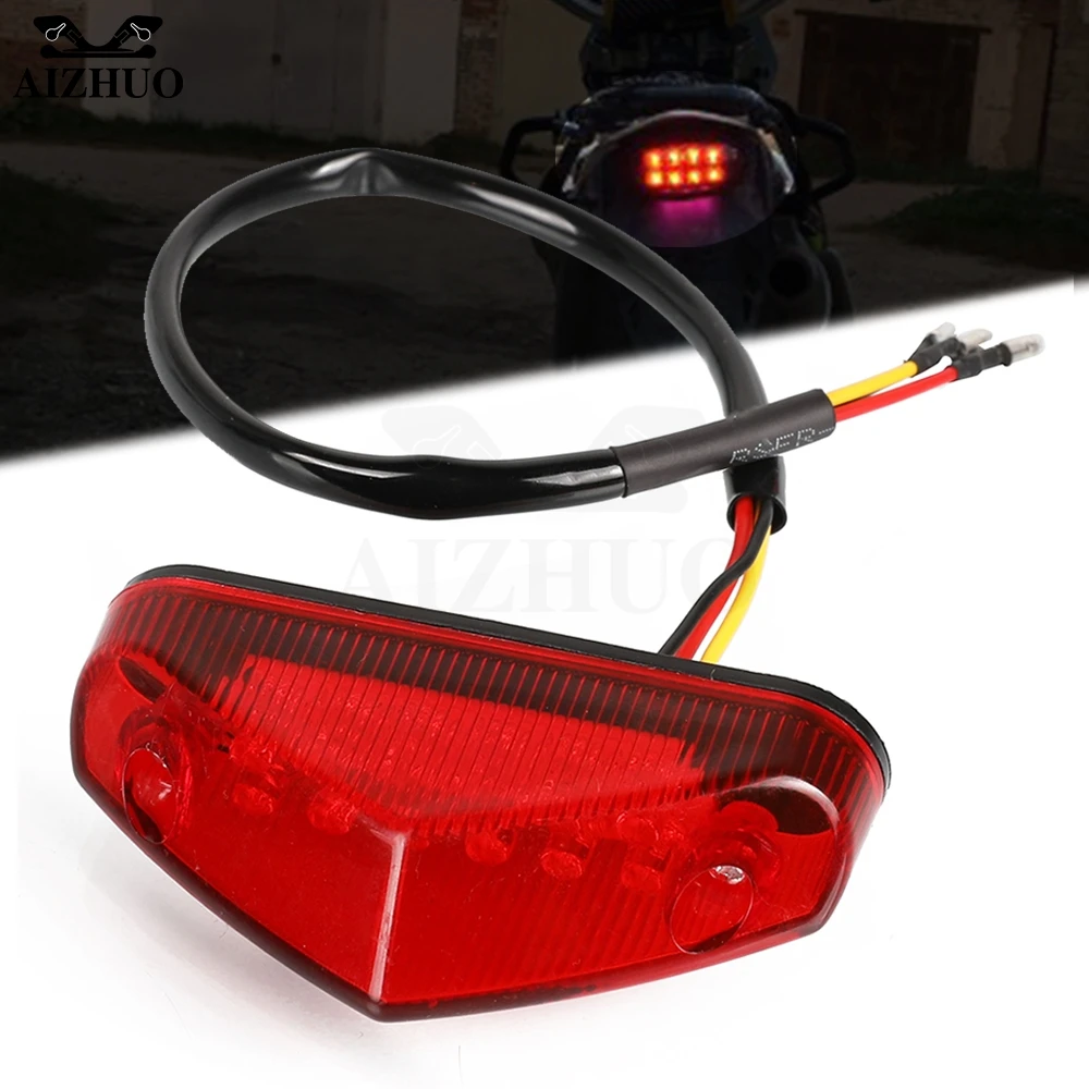 Dirt Bike Taillight Rear Fender Brake Lights For 250 300 350 360 Exc Sx Xc Sx F Xc E Xc F Xcf W Xc W Xcwe Exc Exc F Exc R Xcf