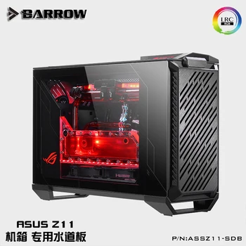 

Barrow Acrylic waterway Board as Water Channel use for ASUS Z11 Computer Case for Both CPU and GPU Block building RGB 5V 3PIN