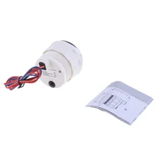 8-16 в 52 мм вольтметр Вольт Метр Калибр для лодки морской RV грузовик белый циферблат хромированное кольцо