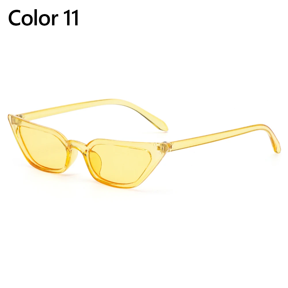 1PC Unisex Vintage Cat Eye Sunglasses Fashion Small Frame UV400 Shades Sun Glasses Party Travel Streetwear Eyewear Great Gift ladies sunglasses Sunglasses