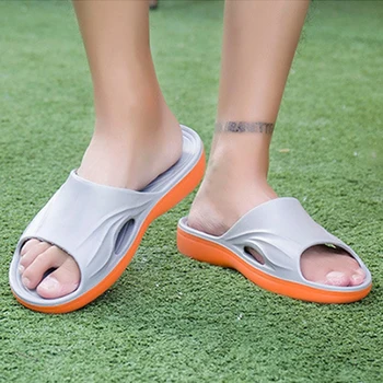 

Environmentally Odorless Slippers Men Big Size 38-49 Couples Home Shoes Men Bathroom Non-slip High Quality EVA Light Slippers
